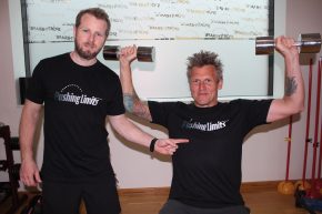Andreas Zauner (Sporttherapie Linz) und Patrick Reichl pushen limits